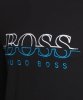 Bluza męska Hugo Boss duże logo czarna wkładana przez głowę